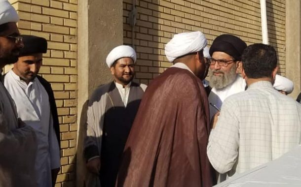 علامہ سید ساجد علی نقوی مد ظلہ العالی کا دورہ